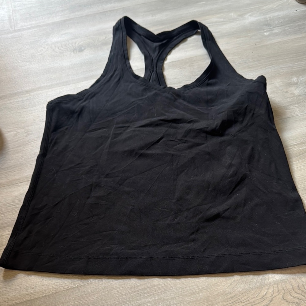 Lululemon Black Women's Tank Top size 8